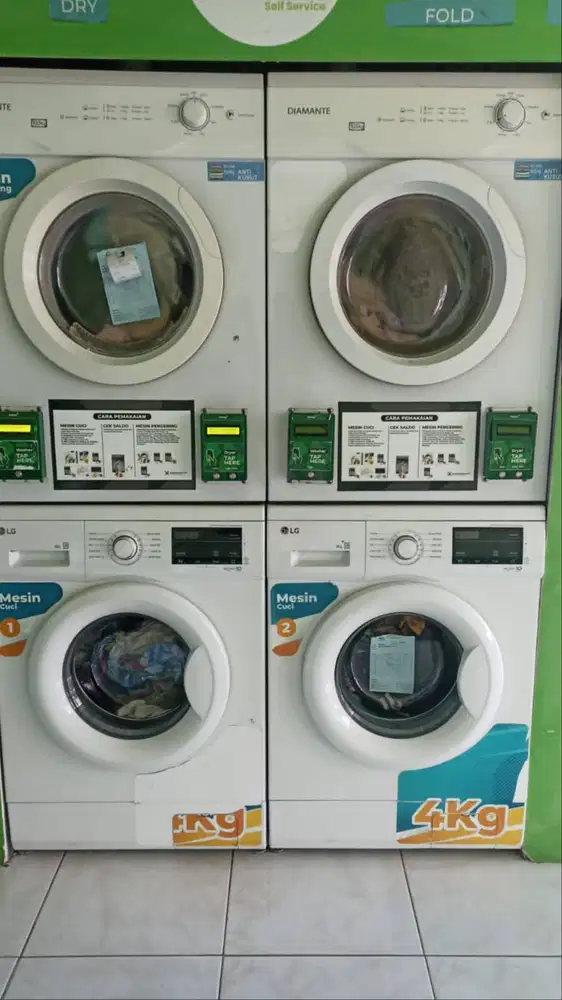Dijual pakte laundry bekas