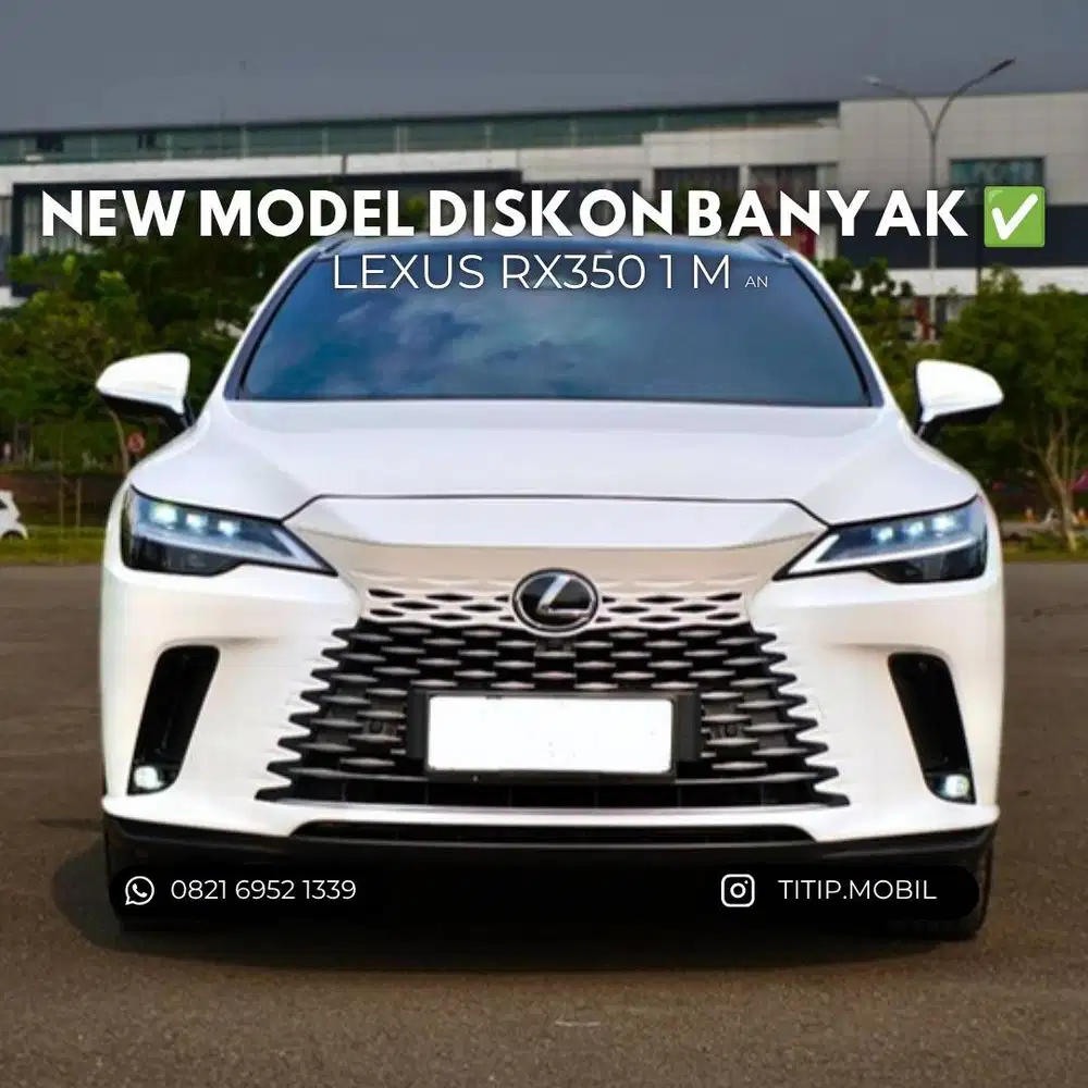 [TERMURAH] LEXUS RX350 LUXURY FACELIFT 2023