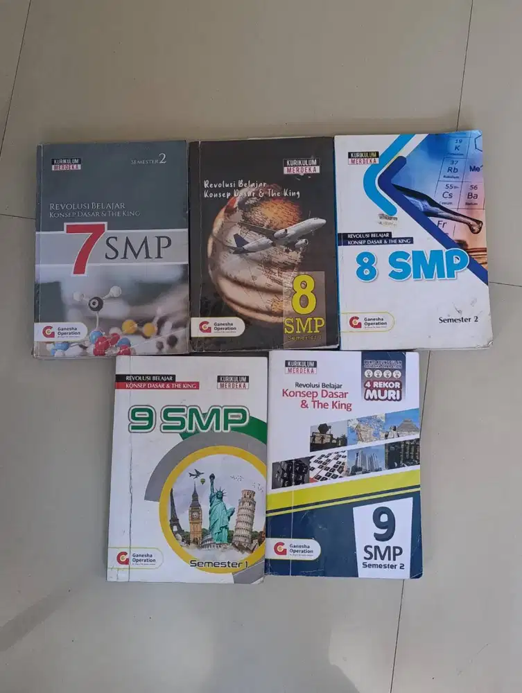 BUKU LES GO KELAS 7 8 DAN 9