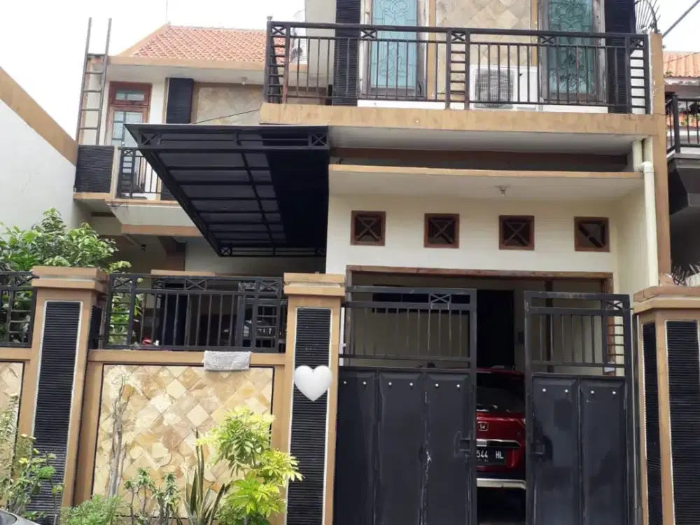 Rumah Mewah 2 Lantai Full Perabotan Lokasi Sidotopo Wetan Kenjeran Surabaya
