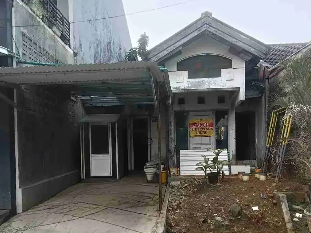 dijual rumah murah hitung tanah  SHM