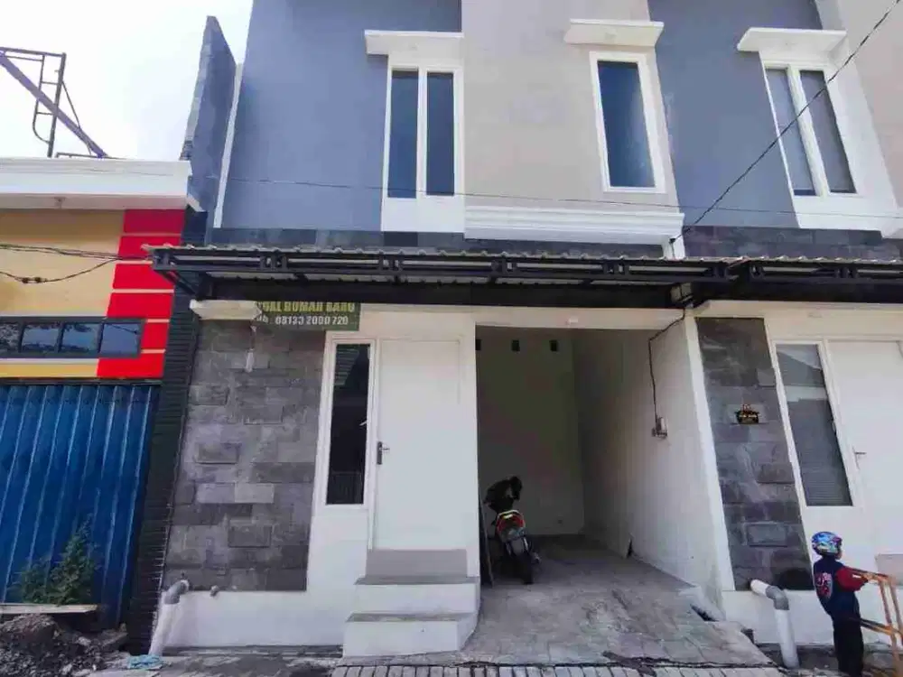 DIJUAL RUMAH BARU 2 LANTAI HANYA 400 JT AN