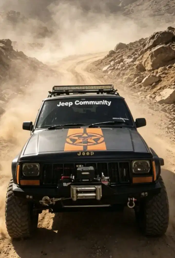 Jeep cheroke siap luar dan dalam kota harga nego