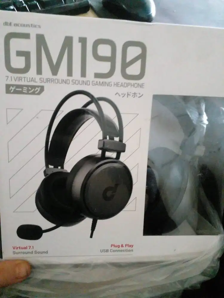 DI JUAL HeadSet Gamming dbE GM190  * ( BNIB / MASIH SEGEL )