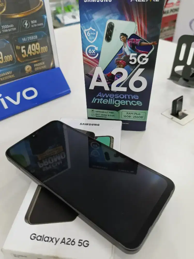 Samsung A26 5G 8/256,seken seperti baru,no minus,box.camera 50mp