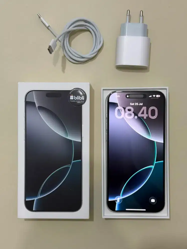 Iphone 16 Promax 256gb - ex iBox - White Titanium