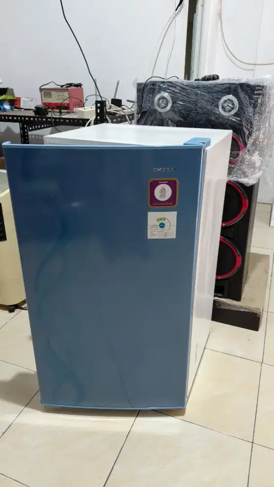 Kulkas sharp 1pintu bagus ori