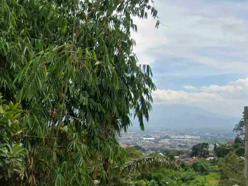 dijual tanah murah view kota bandung di pasirwangi ujungberung