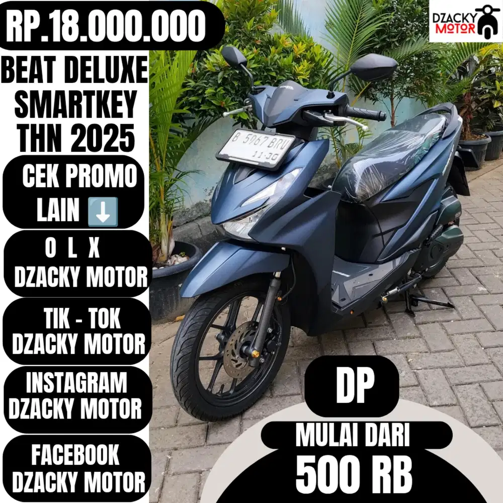 BEAT DELUXE SMARTKEY 2025 SECOND LIKE NEW