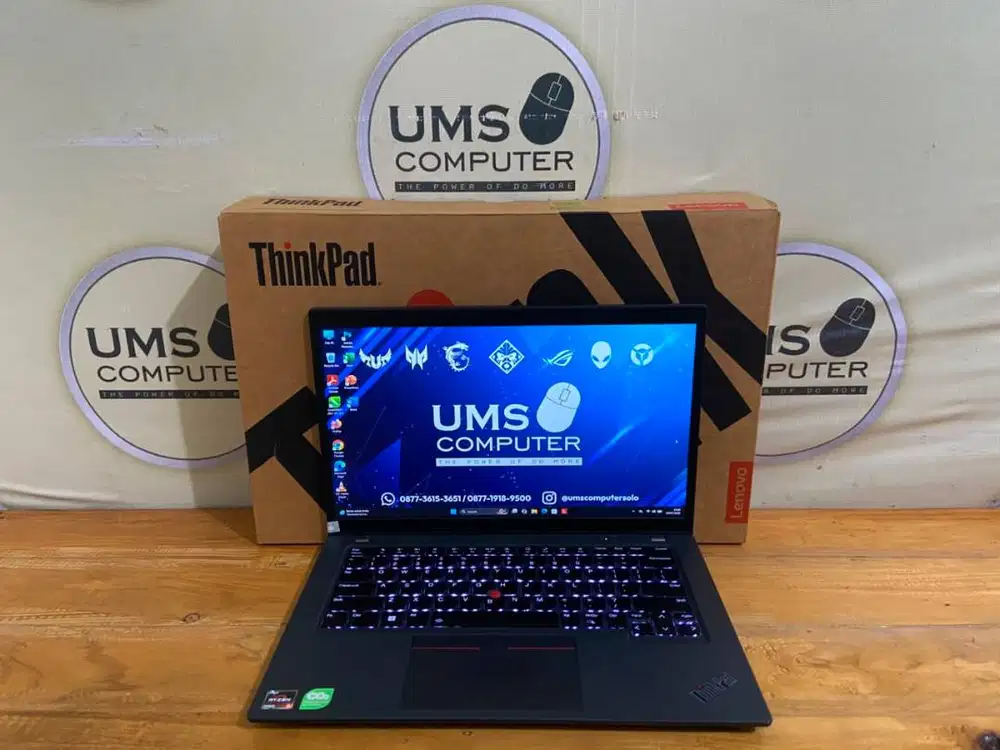 LENOVO Thinkpad L14 Gen 4 Ryzen 5 Pro 7530U RAM 16GB SSD 512GB FHD