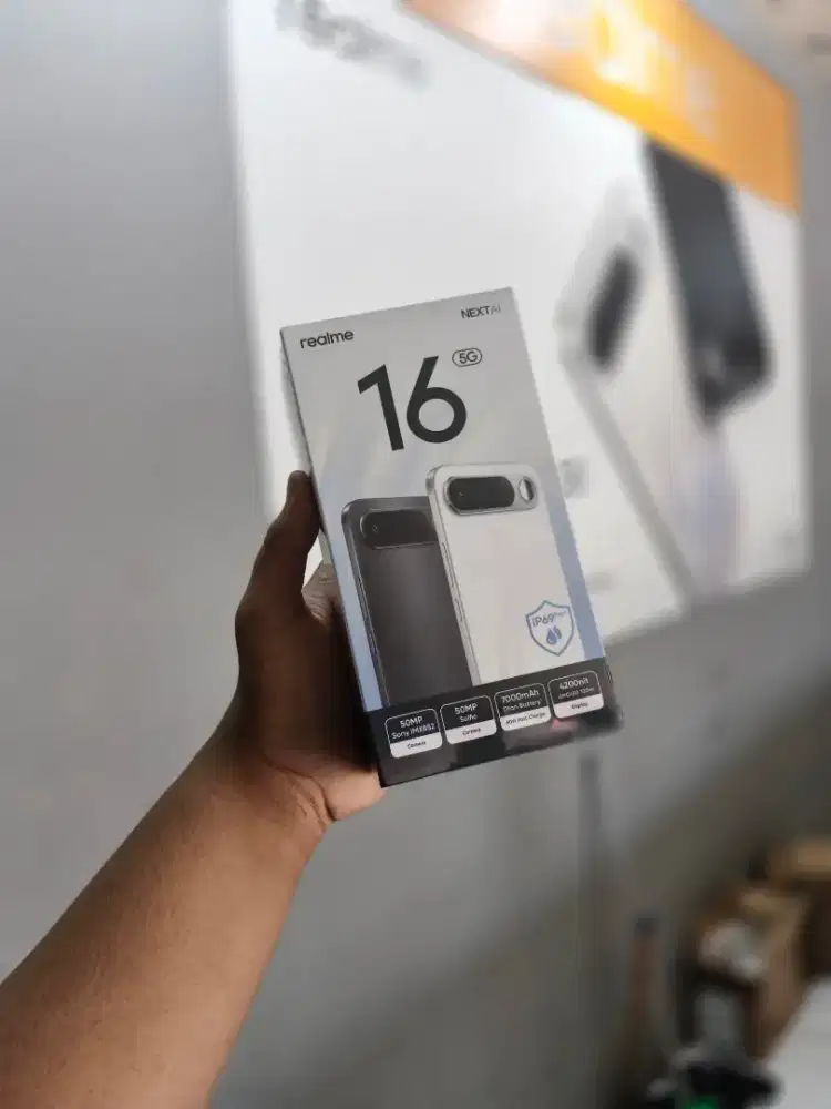 REALME 16 5G 12/256 NEW SEGEL BERGARANSI RESMI PROMOOO!;
