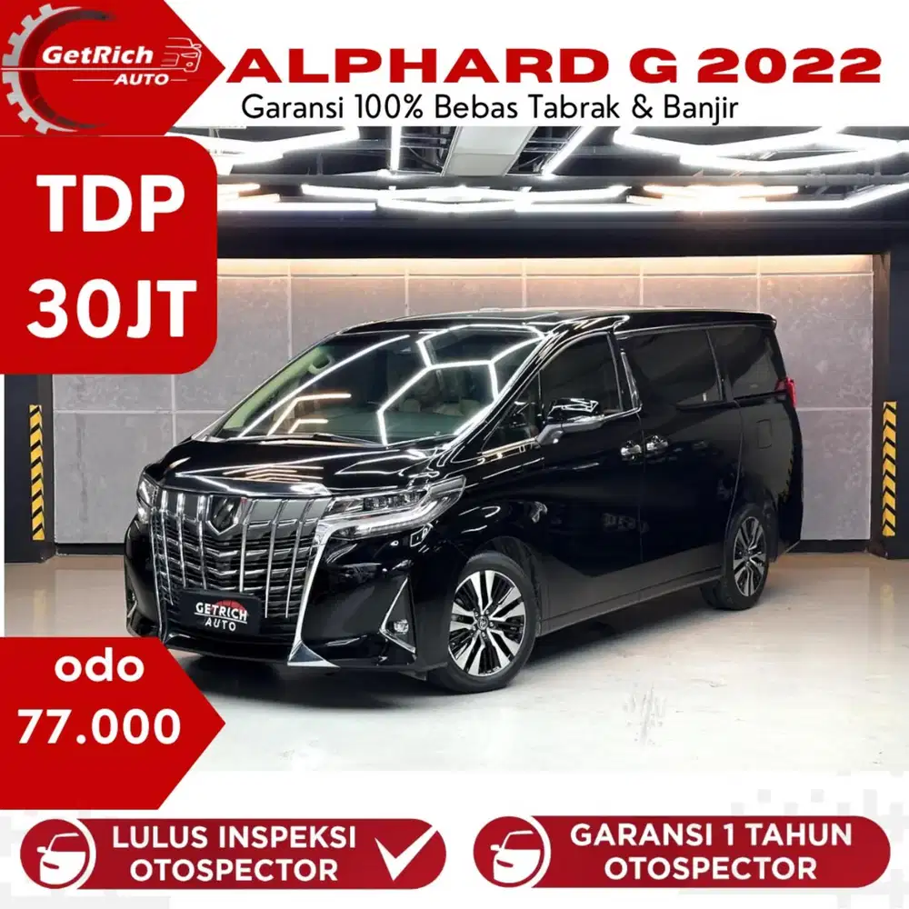 Toyota Alphard 2.5 G 2022 Hitam
