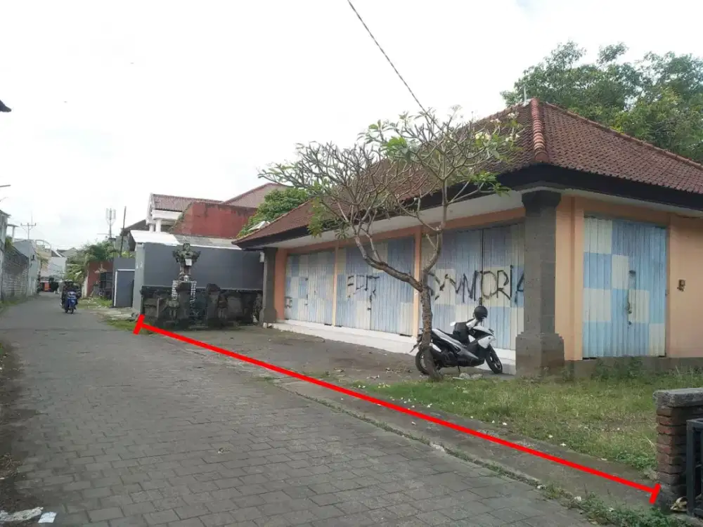 Disewakan Toko dan Gudang Tanah Luas Dalung Permai Kerobokan