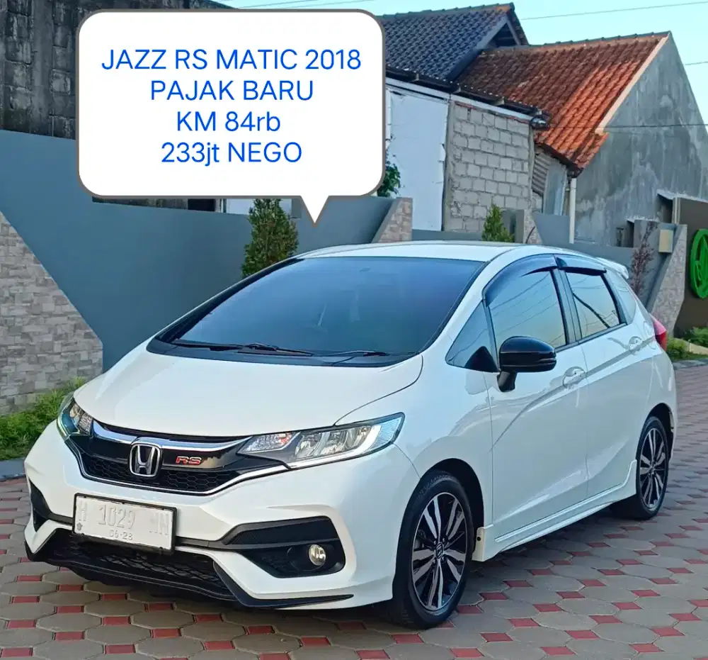 HONDA JAZZ RS MATIC 2018' PAJAK BARU