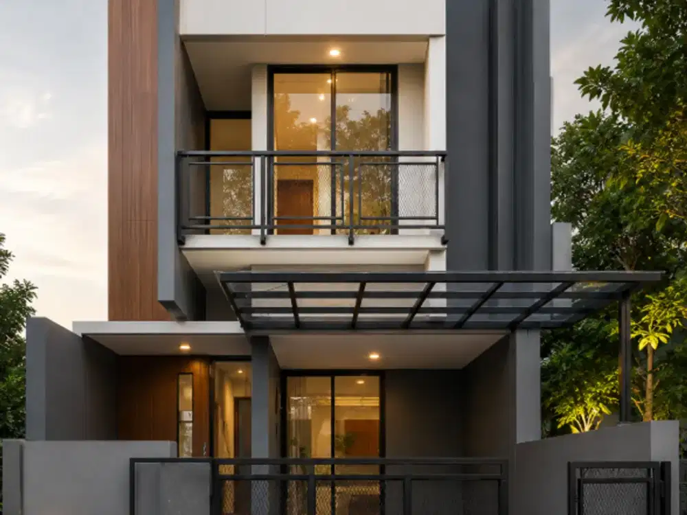 Dijual Rumah Full Renovasi Desain Modern Di Medang Lestari