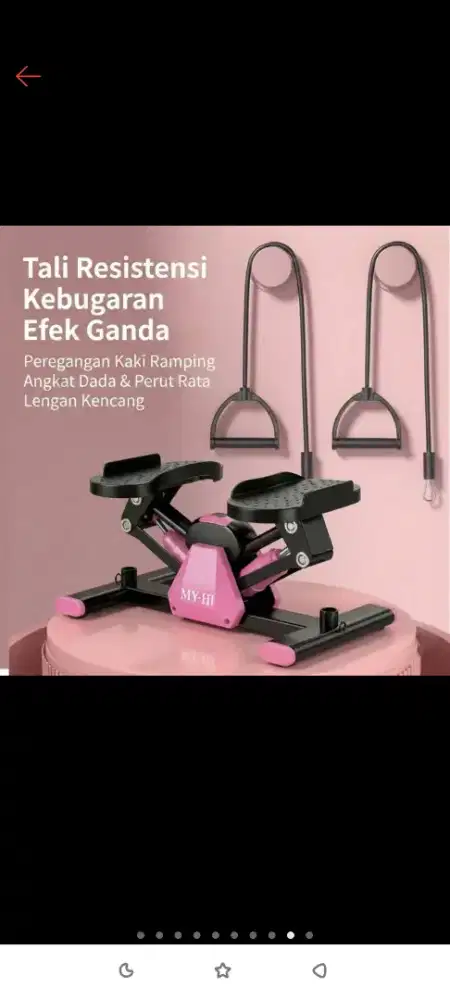V Stepper alat olahraga Walking Pad