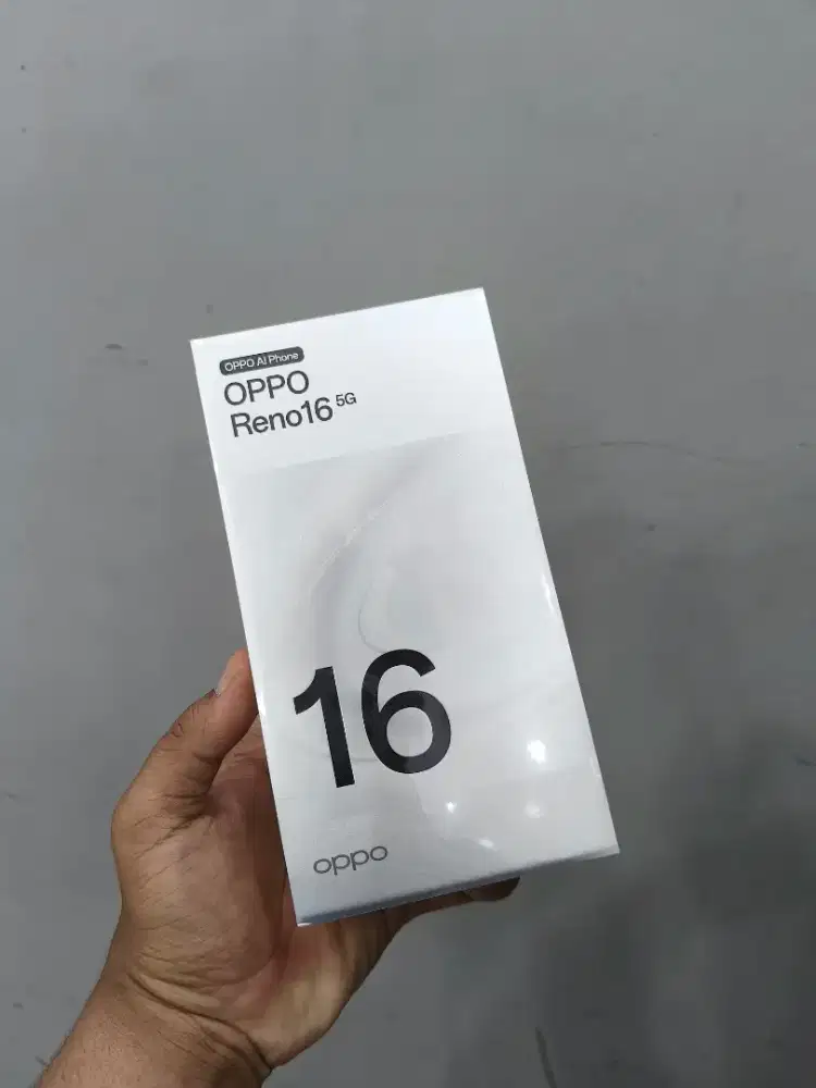OPPO RENO 16 5G 8/256 NEW SEGEL BERGARANSI RESMI PROMOOO