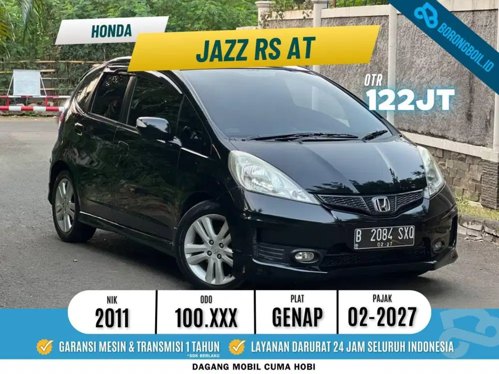 Honda Jazz RS AT 2011 Hitam Metalik brio agya yaris