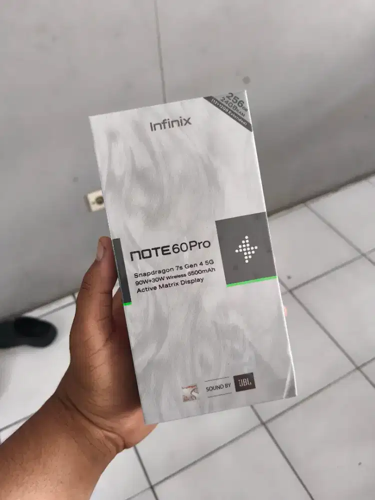 INFINIX NOTE 60 PRO 8/256 NEW SEGEL BERGARANSI RESMI PROMOOO