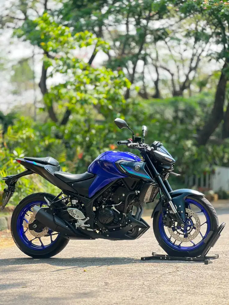 YAMAHA NEW MT25 BIRU 2023 KM 9K PAJAK HIDUP KAYAK BARU