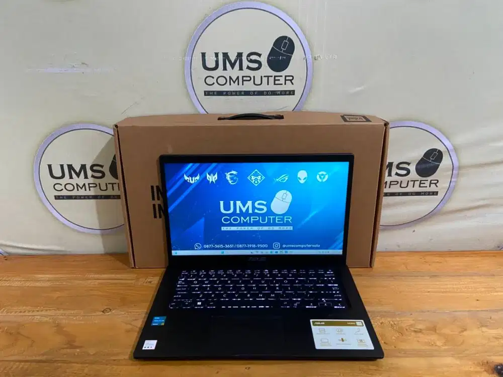 ASUSA1400E Black Pentium Gold 7505 RAM 8GB SSD 256GB Intel UHD Graphic