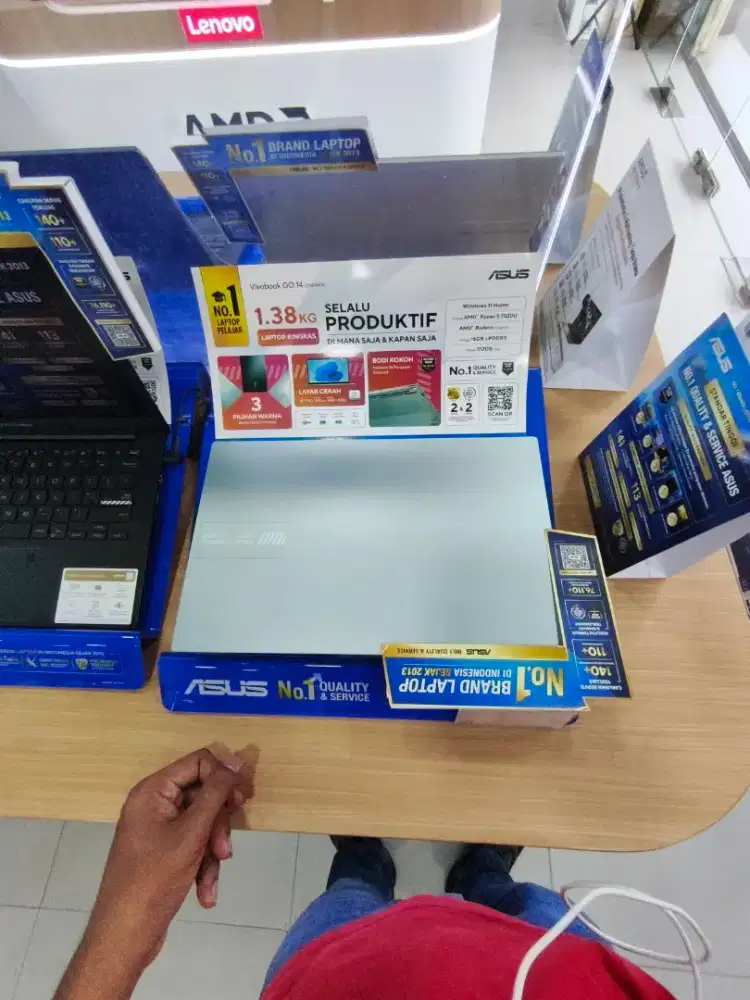ASUS VIVOBOOK GO 14/15 AMD RYZEN 5 7520U 16GB 512GB