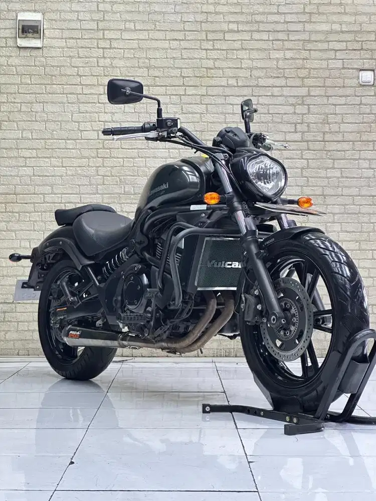 Kawasaki Vulcan S 650 2015 Black - Pajak Panjang, Garansi 6 Bulan!