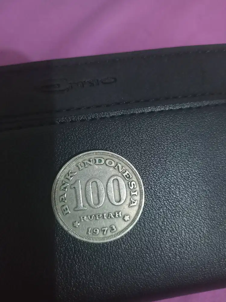Koin 100 tahun 1973 Tebal