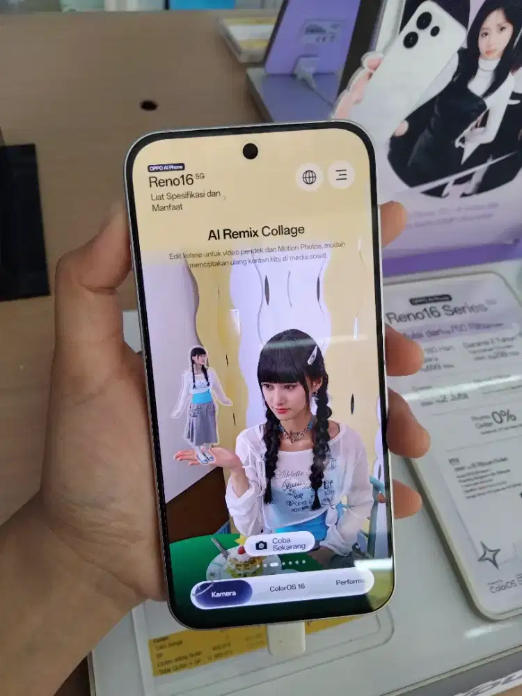Oppo Reno 16 5g 8 256gb Pop White