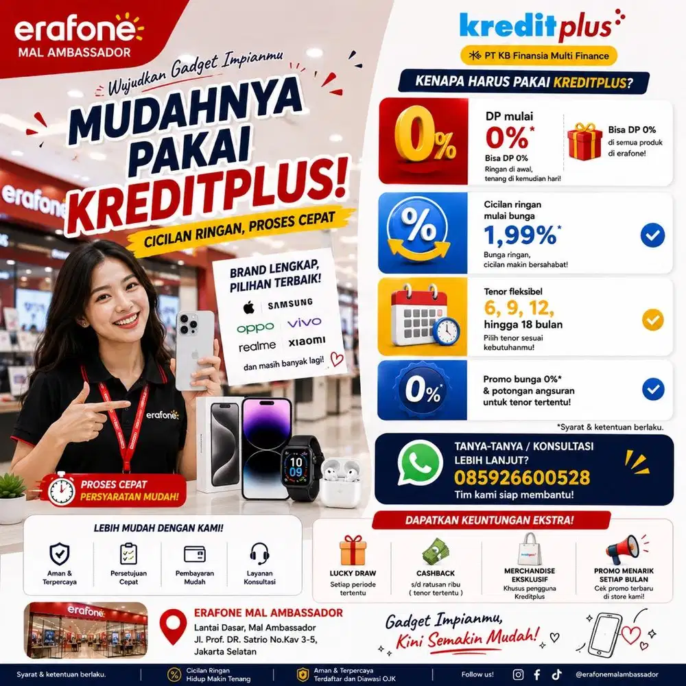 PROMO CICILAN PAKAI KREDITPLUS!