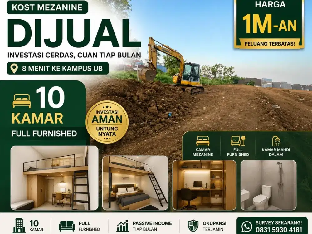 Mulai Bangun Aset Dengan Kost Dekat Kawasan Kampus