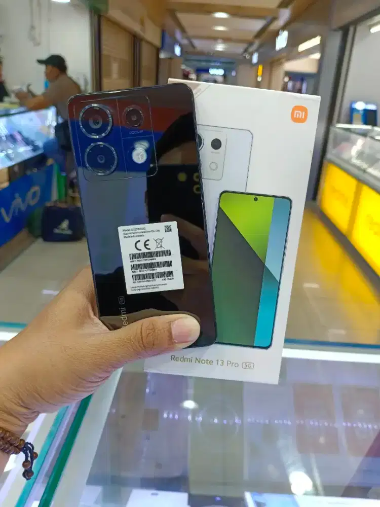 Xiaomi Redmi Note 13 Pro 5G 8/256 Black Super Like New 100% Resmi