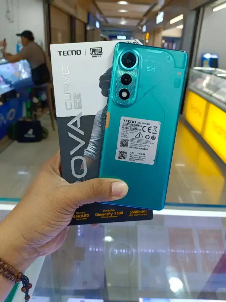 Tecno Curve 5G 8/256 Super Duper Like New 99,9% Garansi Resmi Tecno