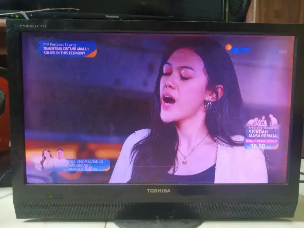 Di jual tv 19 inch merk toshiba