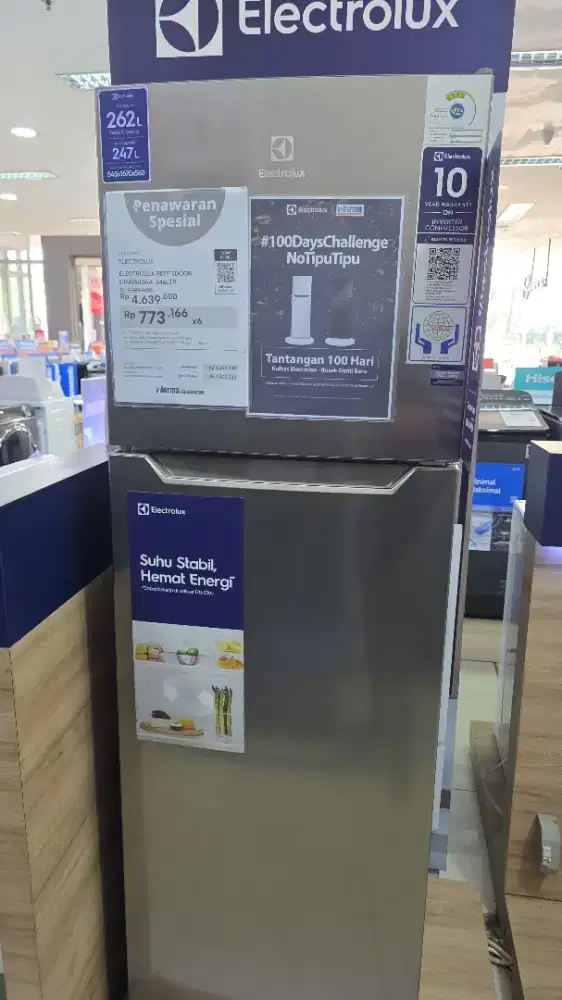 Kulkas 2 pintu electrolux