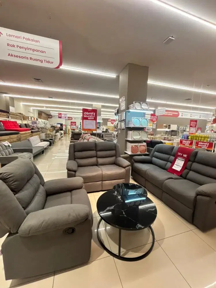 KREDIT SOFA RECLINER BISA , SYARAT HANYA KTP