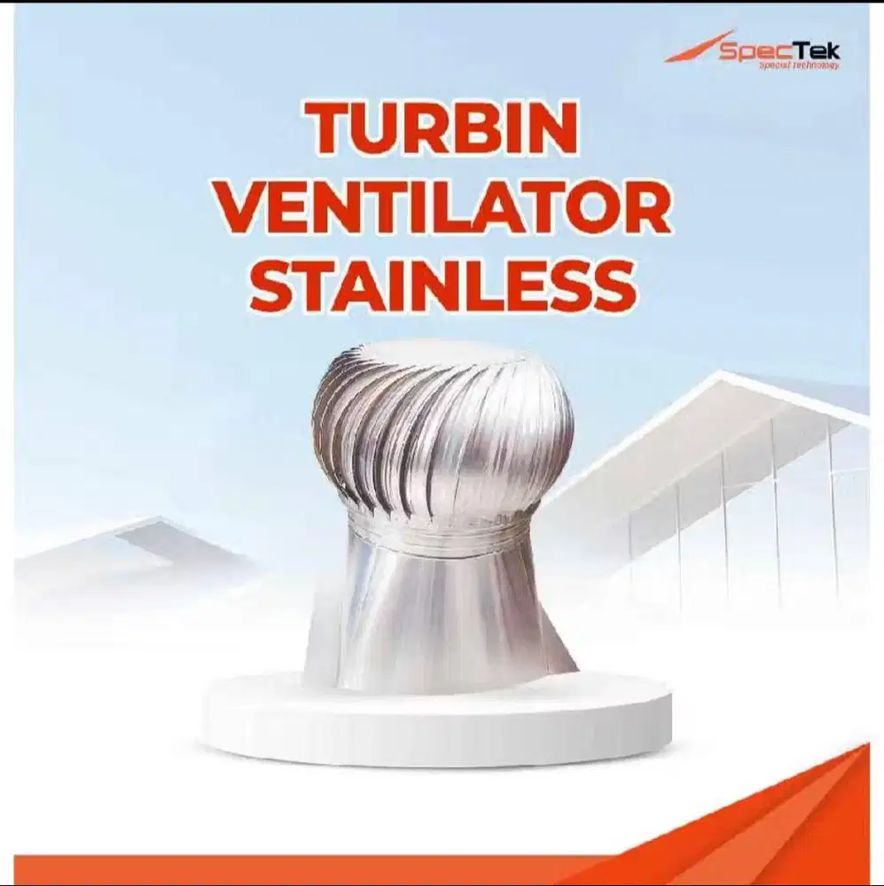 TURBIN VENTILATOR ALUMUNIUM UKURAN 18 INCH