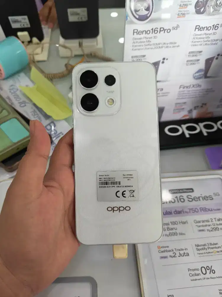 Ready oppo reno 16 baterai 7000mah garansi resmi