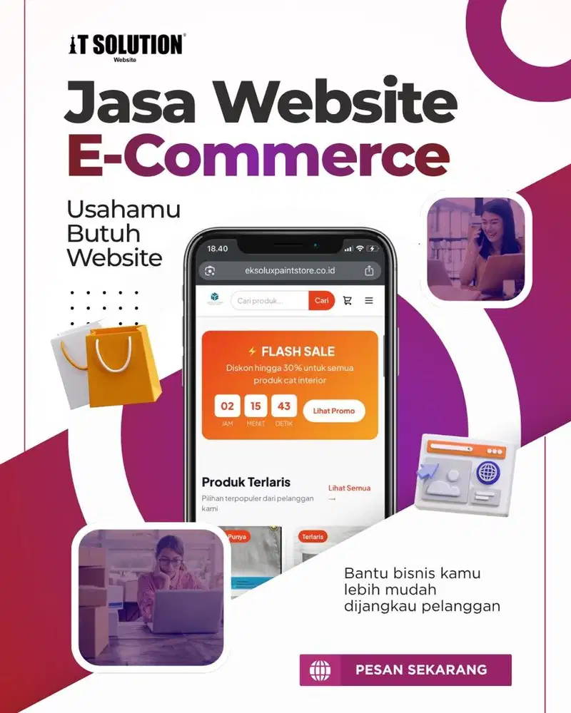 Jasa Website E-Commerce Profesional di Jember
