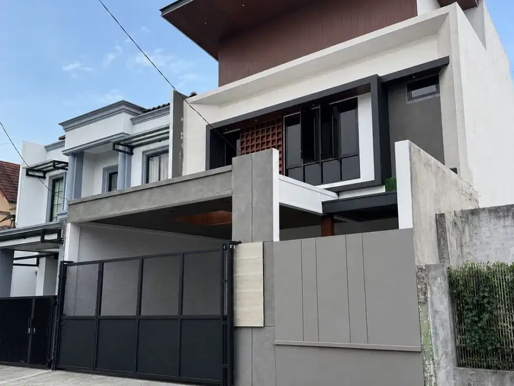 DIJUAL RUMAH BARU GRIYA LOKA BSD MODERN KONTEMPORER BERGAYA TROPIS