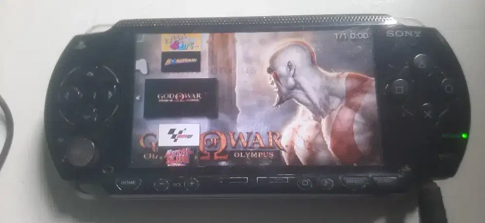 Psp 1000 4gb full gane minus batre