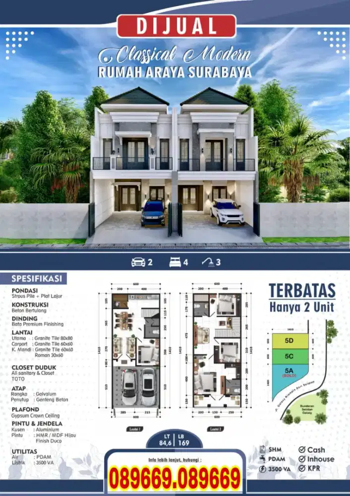 NEW Galaxy Bumi Permai Araya dkt Kertajaya Manyar Klampis Pakuwon Merr