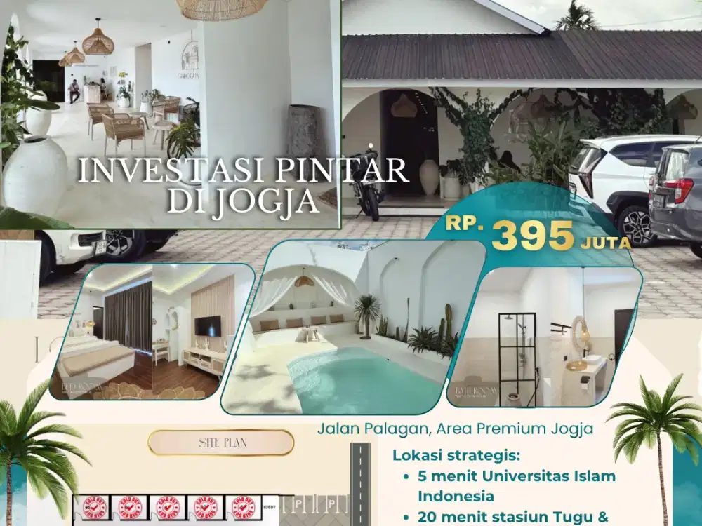 Villa premium dekat UGM - Balik modal 5 tahun