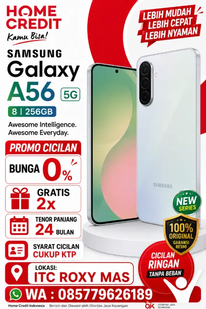 Cicilan Samsung Galaxy A56 8 256GB