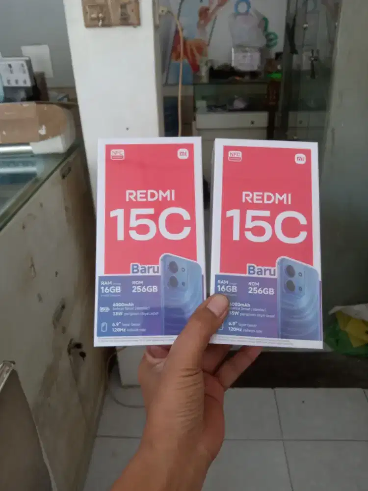 [ Fast respon WA ] Xiaomi Redmi 15C NFC 8+8/256 Garansi resmi 15bln
