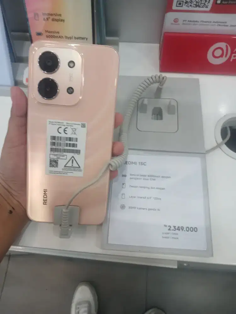 Redmi 15C kredit Di Ruko erafone RADAL dp 0rp