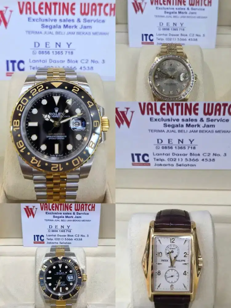 BELI JAM BEKAS HARRY WINSTON ULYSSE NARDIN JAEGER LECOULTRE BUCHERER