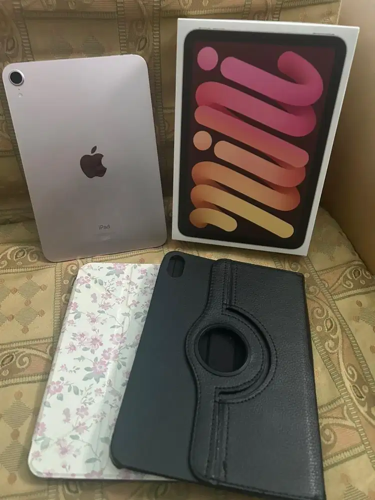 iPad mini 6 iBox fullset mulus pink
