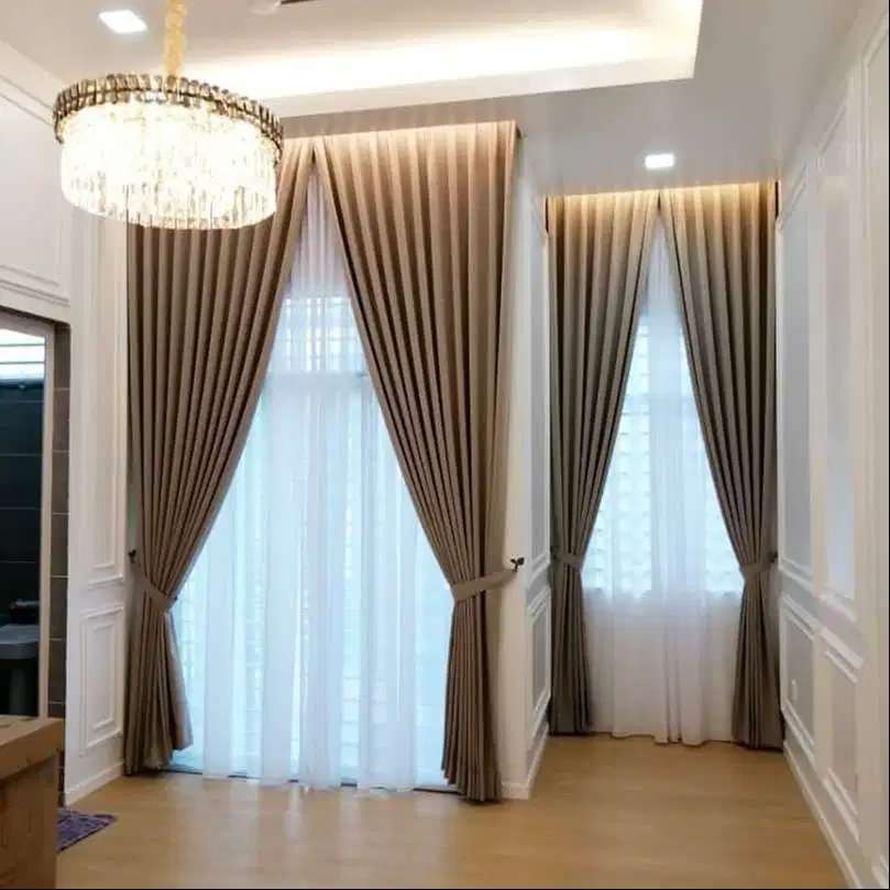 Jasa tukang pasang gorden model terbaru gorden blackout gorden kantor