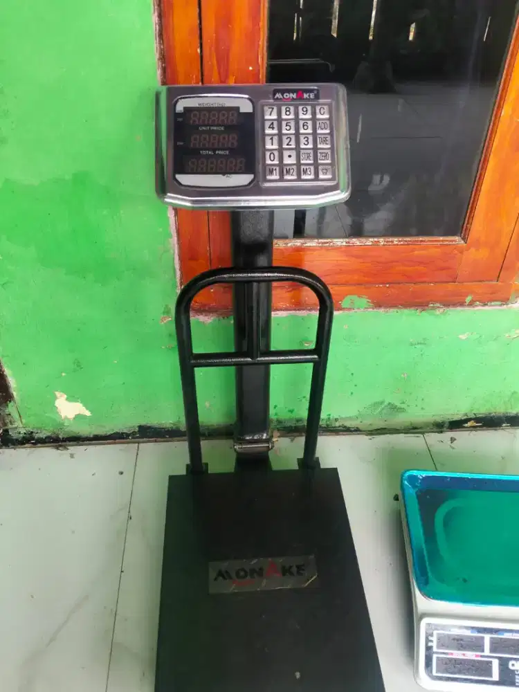 Monake timbangan duduk digital kapasitas 150/300 kg